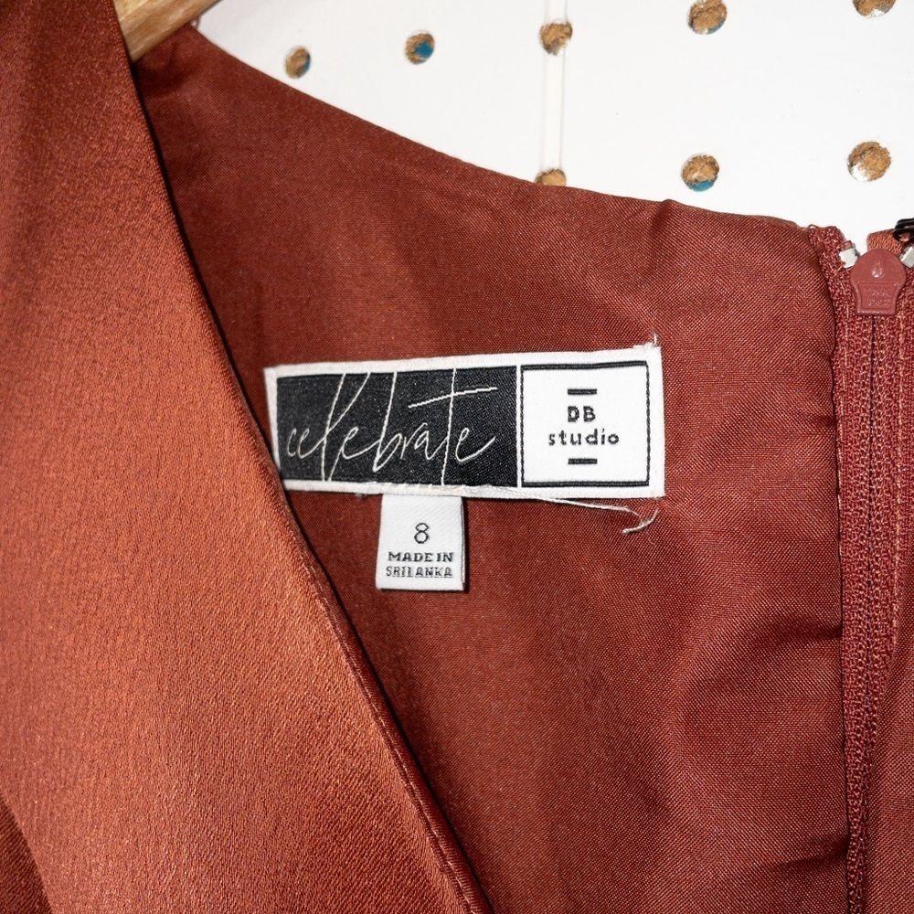 Celebrate Db Studio Hi Low Flutter Sleeve In Cinn… - image 3